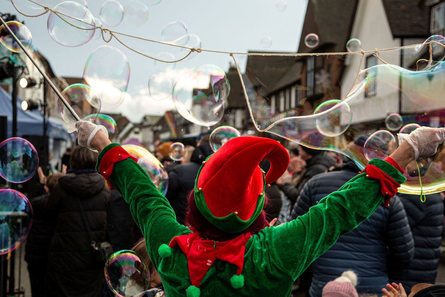 Sevenoaks celebrates the start of the festive season with spectacular lights switch-on