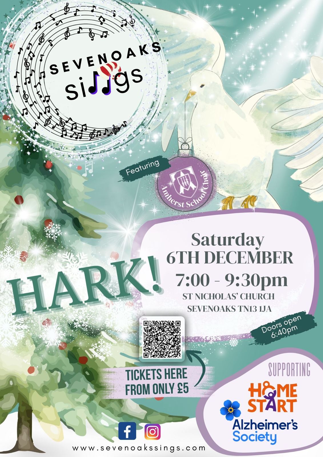 Sevenoaks Sings poster