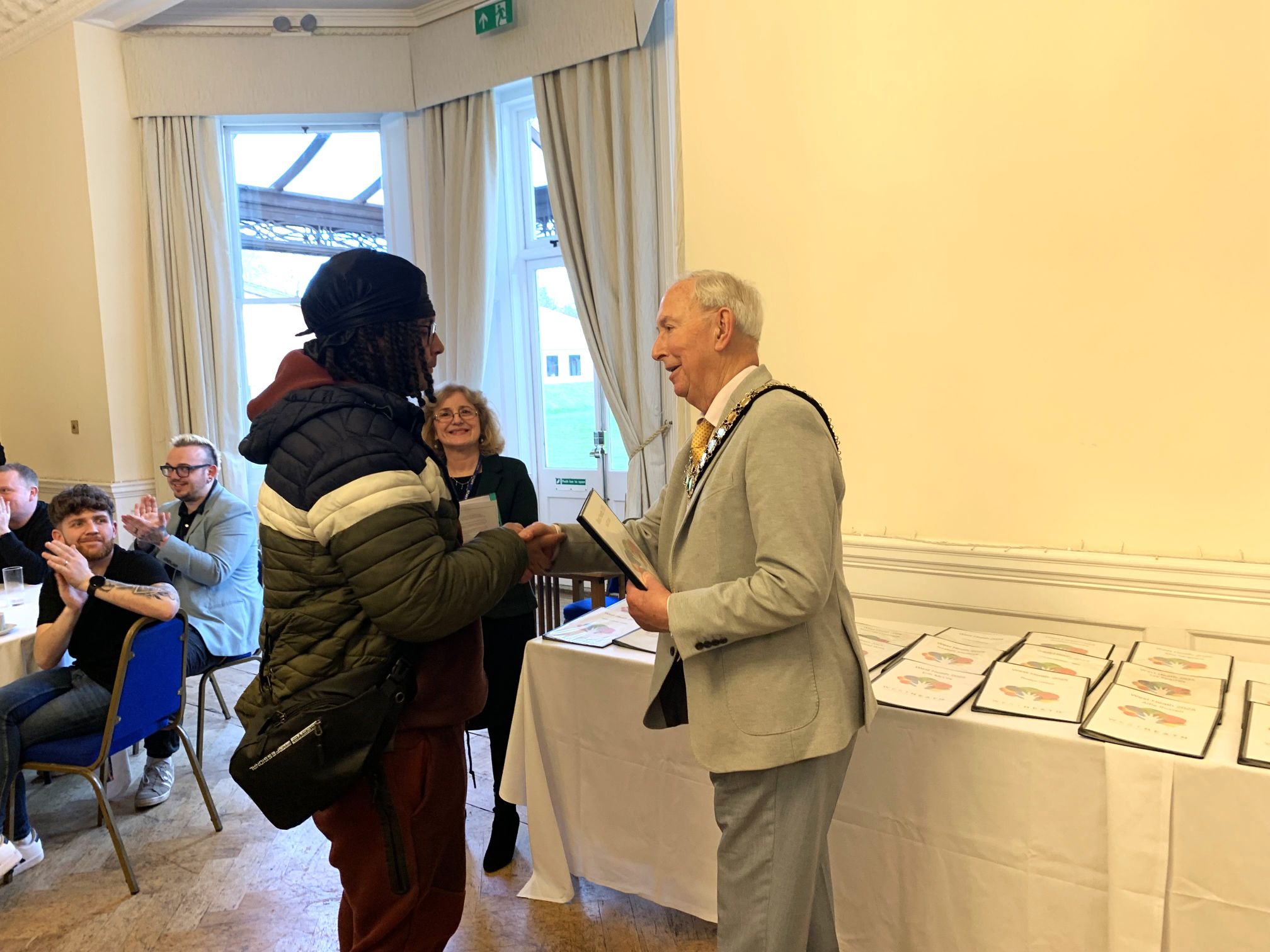 GCSE presentation at West Heath