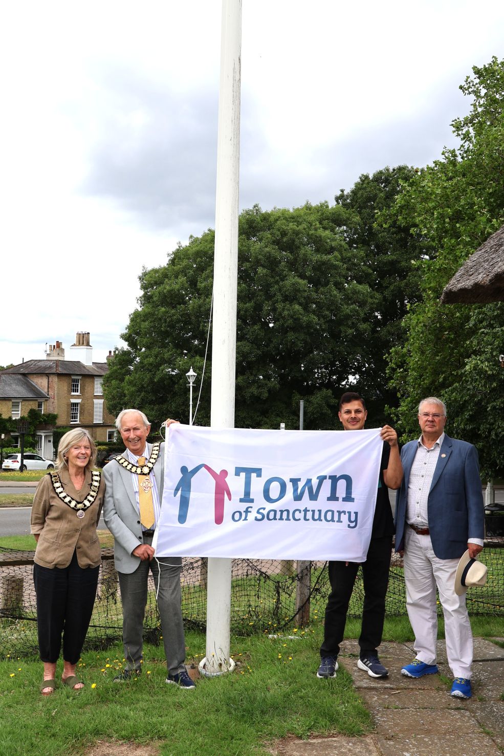 Deputy Mayor, Mayor, Umair Mehmood and Tim Williams