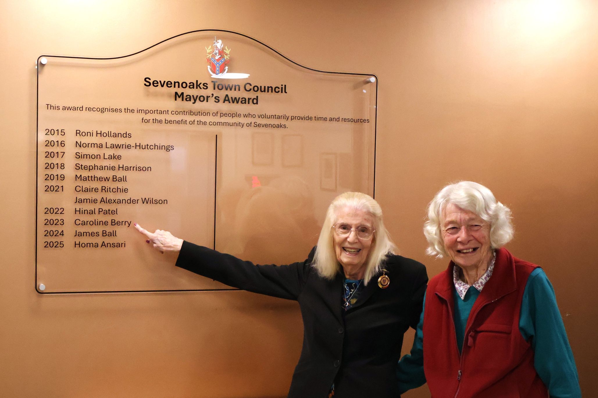 Rachel Parry and Caroline Berry