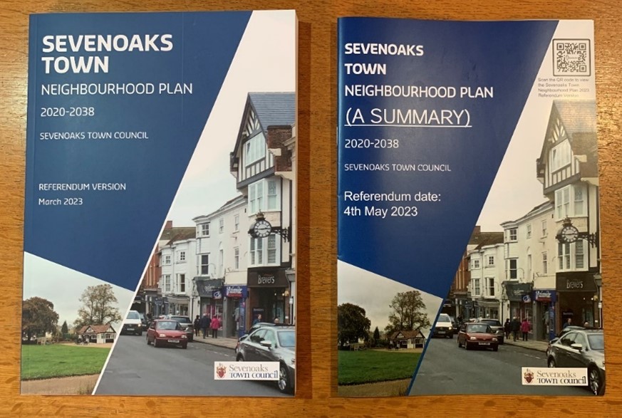 PRESS RELEASE: Sevenoaks says YES! to Sevenoaks Town Neighbourhood Plan, which was SUCCESSFUL at Referendum