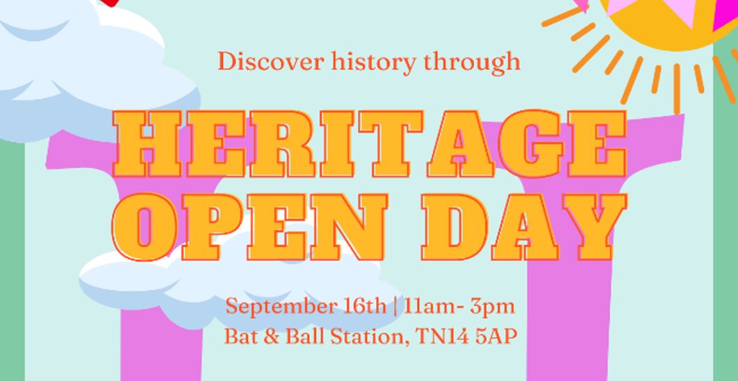 PRESS RELEASE: Discover the powers of history through Heritage Open Day at Bat & Ball Station! 