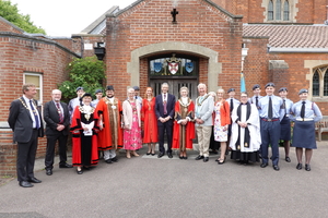 The Mayor of Sevenoaks, Councillor Libby Ancrum, held the annual Civic Service