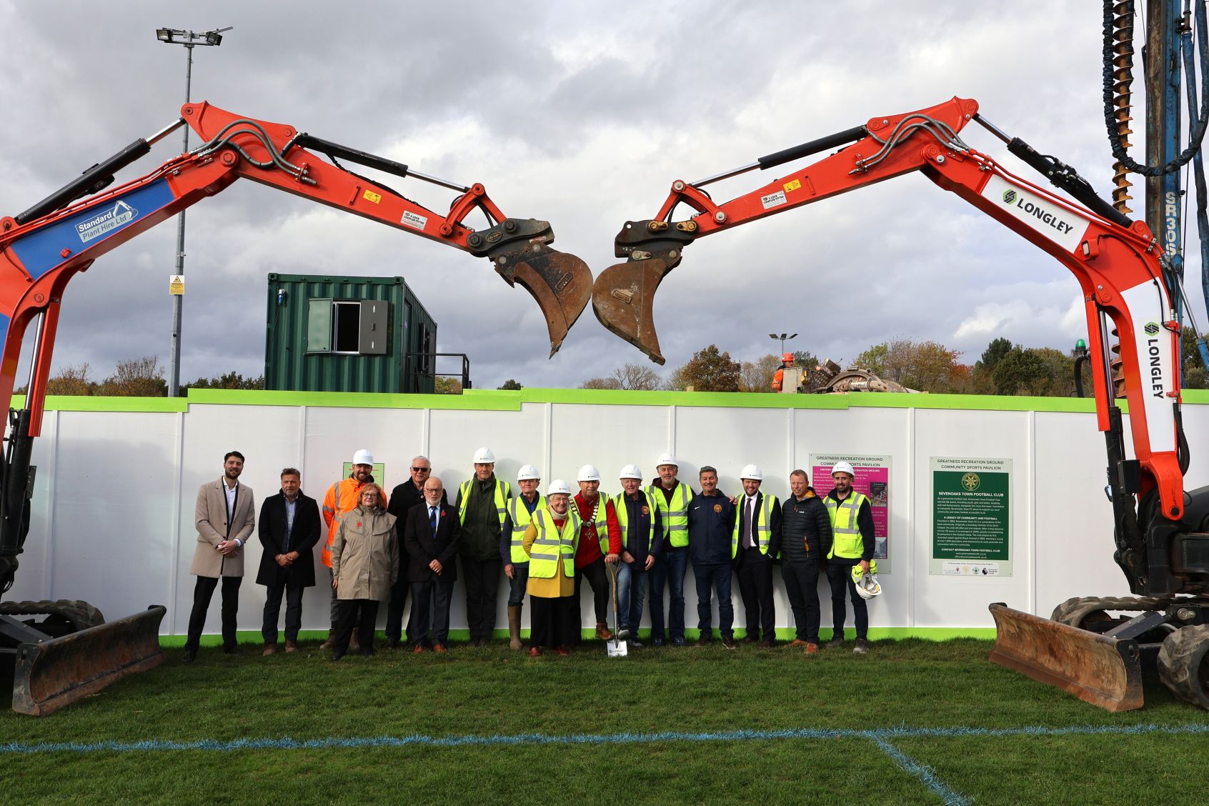 Sevenoaks celebrates start of Greatness Pavilion construction